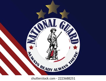 USA National Guard Birthday in the United States