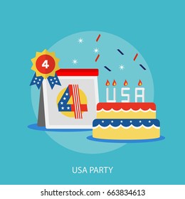 USA Party Conceptual Design