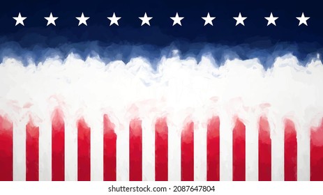 USA patriotic background. Vector EPS10.