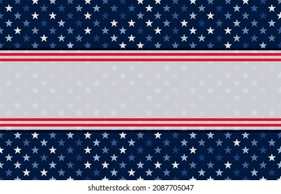 USA patriotic background. Vector EPS10.