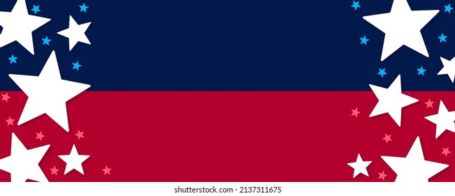 USA patriotic background. Vector EPS10.