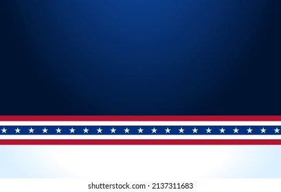 USA patriotic background. Vector EPS10.