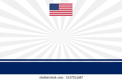 USA patriotic background. Vector EPS10.