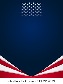 USA patriotic background. Vector EPS10.