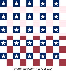 usa patriotic panoramic vector background or template