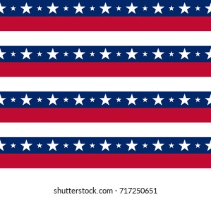 Usa patriotic pattern, ideal for printing VECTOR