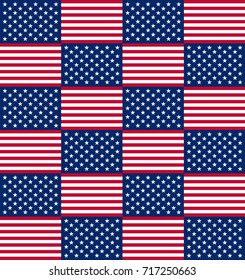 Usa patriotic pattern, ideal for printing VECTOR