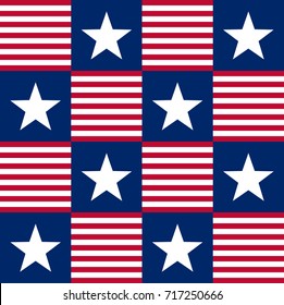 Usa patriotic pattern, ideal for printing VECTOR