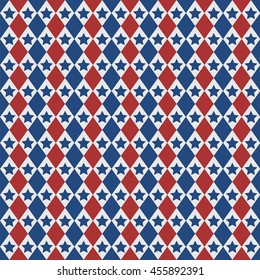 USA  patterns with star