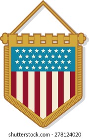 USA Pennant