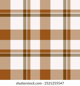 Usa padrão de fundo xadrez, tecido folclórico sem costura tartan. Verificação de textura têxtil vetor diverso em vermelho lavanda e cor laranja paleta.