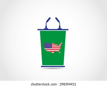 USA Podium