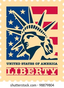 USA Postage Stamp.