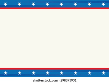 USA  poster, banner and template design