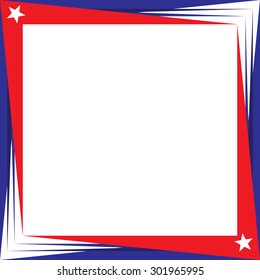 USA poster, banner and template design