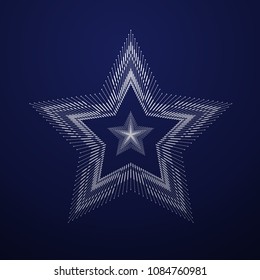 usa radiant star vectors