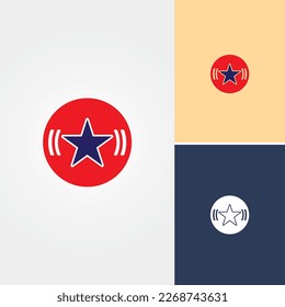 USA Record Logo Design Vector 