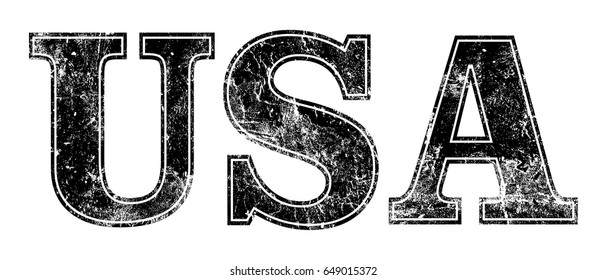 USA rubber stamp.Vector grunge design.
