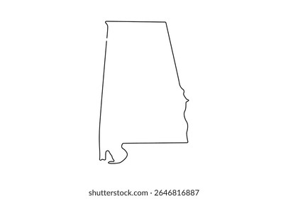USA scribble map on grey , United States with Heart Single Thin Line Drawing. Election or Patriotism Concept. 