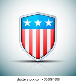 USA Shield Sign