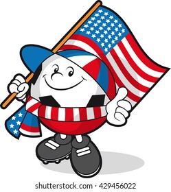 USA Soccer mascot