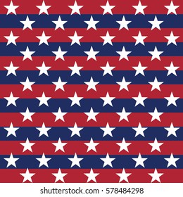 USA star vector pattern background