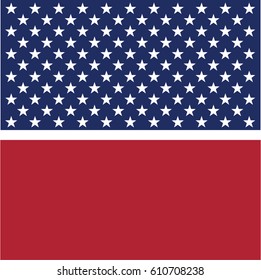 USA star vector pattern background