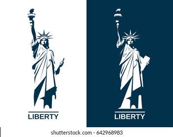 Usa Statue Liberty Stock Vector (Royalty Free) 642968983 | Shutterstock