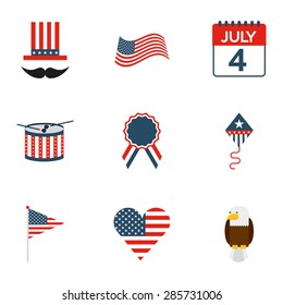 usa symbol design, vector illustration eps10 graphic 