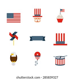 usa symbol design, vector illustration eps10 graphic 