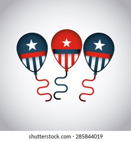 usa symbol design, vector illustration eps10 graphic 