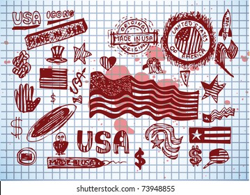 USA symbols