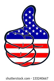 USA Thumb judgement up positiv