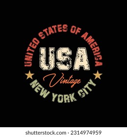 plantilla de diseño de tipo de letra de usa