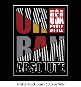 usa urban style design typography vector illustration for print