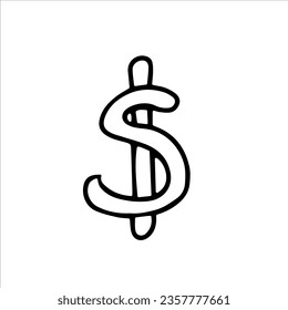 USA vector icon, silhouette. Vector hand-drawn. Sketch, template, icon, sketch, logo, clipart.