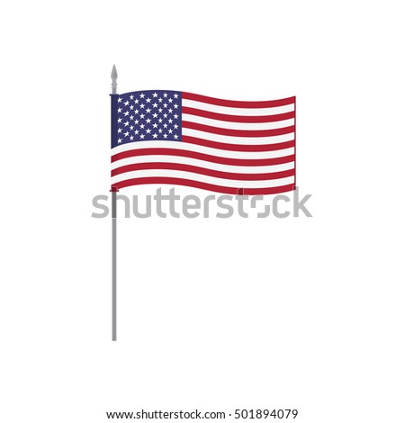 usa vector table flag template waving stock vector royalty free united states flag template