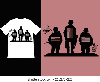 USA Veteran Flag T-Shirt Vector, Veteran tee, American Flag Guns Shirt, Shirt for Veteran, 4th of July T-shirt, USA Flag With Guns Rifles tee, Shirt For Gun Lover, USA Flag Shirt.