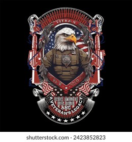 USA veteran t shirt design