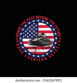 USA veteran t shirt design 