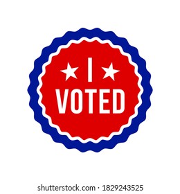 USA Vote text. Vector illustration of Presidential election day Usa debate of president voting 2020. Election banner design. Political Flyer vector typo Election Day