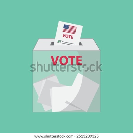 USA voting, USA citizen participation in voting, going to vote, voting, hand leaving vote, positive vote, negative vote, hand leaving paper in ballot box, elections, election of ruler