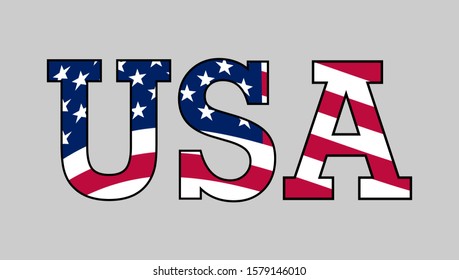 Word Usa Images, Stock Photos & Vectors 