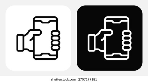 Usabilidad Dual Monochrome Icon Set