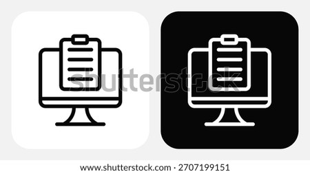 Usability Dual Monochrome Icon Set