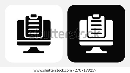 Usability Dual Monochrome Icon Set