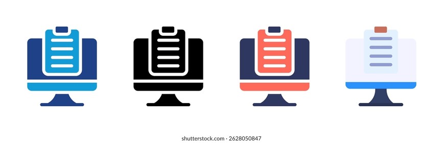 Usability icon sheet multiple style collection