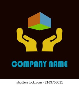 utilizable para logotipos de negocios y cooperación. Elemento de plantilla de diseño de logotipo de vectores planos.