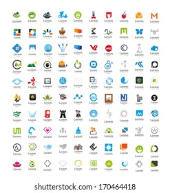 Usable Business Icons Set Set 100 Stock Vector (Royalty Free) 170464418 ...