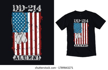 "USAF VETERAN" Typography air force t-shirt design.